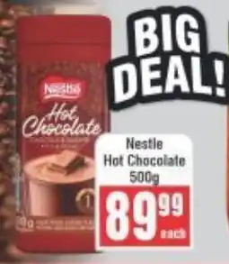 Frontline Nestle Hot Chocolate offer