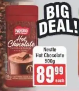 Frontline Nestle Hot Chocolate offer