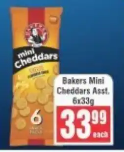 Frontline Bakers Mini Cheddars Asst. offer