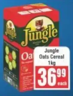 Frontline Jungle Oats Cereal offer