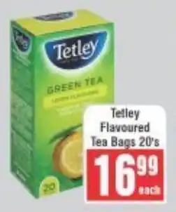 Frontline Tetley Flavoured Tea Bags offer