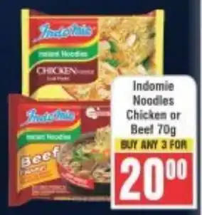 Frontline Indomie Noodles Chicken or Beef offer
