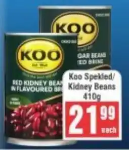 Frontline Koo Spekled/ Kidney Beans offer