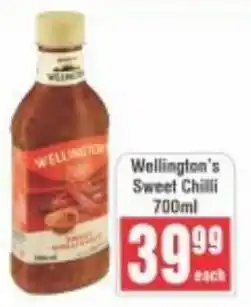 Frontline Wellington's Sweet Chilli offer