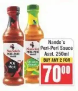 Frontline Nando's Peri-Peri Sauce Asst. offer