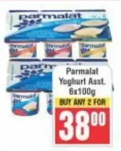 Frontline Parmalat Yoghurt Asst. offer