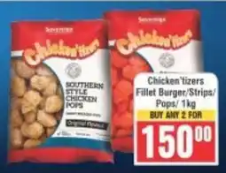 Frontline Chicken'tizers Fillet Burger/ Strips/ Pops offer