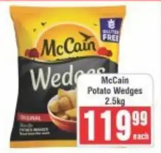 Frontline McCain Potato Wedges offer