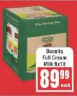 Frontline Bonnita Full Cream Milk offer