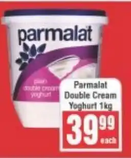 Frontline Parmalat Double Cream Yoghurt offer