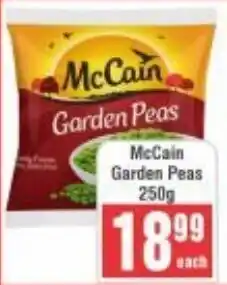 Frontline McCain Garden Peas offer