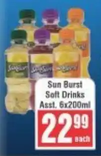 Frontline Sun Burst Soft Drinks Asst. offer