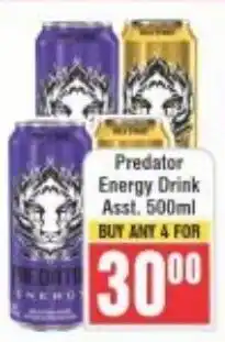 Frontline Predator Energy Drink Asst. offer
