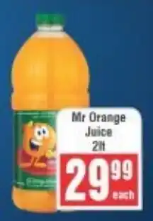Frontline Mr Orange Juice offer