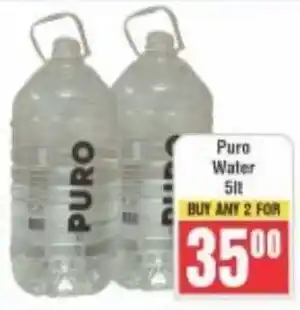 Frontline Puro Water offer