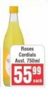 Frontline Roses Cordials Asst. offer