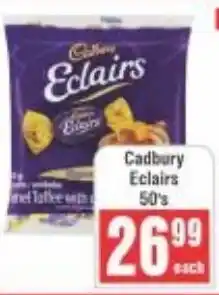 Frontline Cadbury Eclairs offer