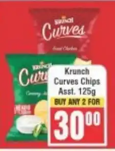 Frontline Krunch Curves Chips Asst. offer