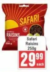 Frontline Safari Raisins offer