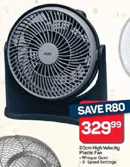Pick n Pay Hypermarket AIM High Velocity Plastic Fan offer