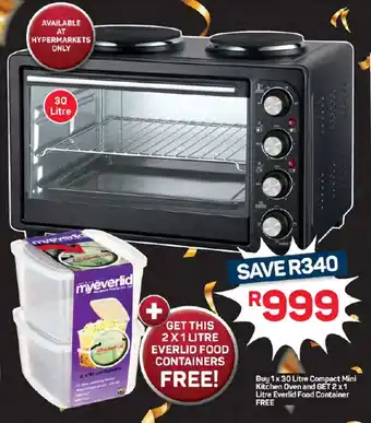 Pick n Pay Hypermarket AIM Compact Mini Kitchen Oven offer