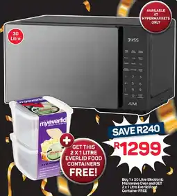 Pick n Pay Hypermarket AIM Electronic Microwave Oven offer