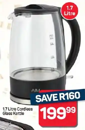 Pick n Pay Hypermarket AIM Cordless Glass Kettle offer