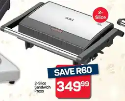 Pick n Pay Hypermarket AIM 2-Slice Sandwich Press offer