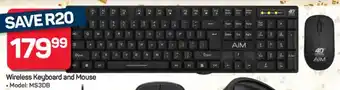 Pick n Pay Hypermarket AIM Wireless Keyboard and Mouse offer
