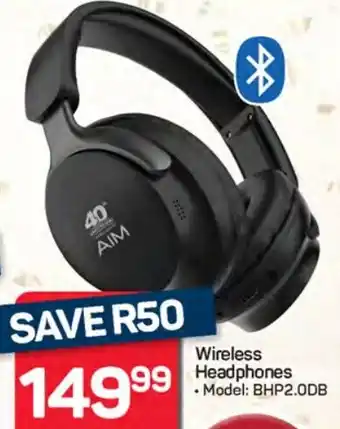 Pick n Pay Hypermarket AIM Wireless Headphones offer