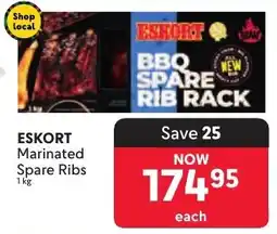 Makro ESKORT Marinated Spare Ribs offer