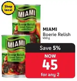 Makro MIAMI Boerie Relish offer