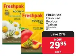 Makro Freshpak Flavoured Rooibos Teabags offer
