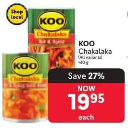 Makro KOO Chakalaka offer