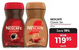 Makro NESCAFÉ Classic Jar offer