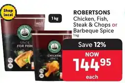 Makro ROBERTSONS Chicken, Fish, Steak & Chops or Barbeque Spice offer