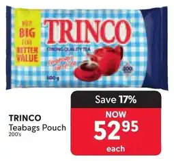 Makro TRINCO Teabags Pouch offer