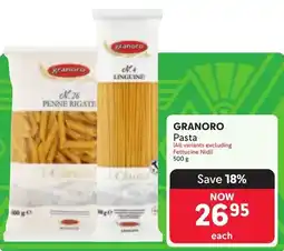 Makro GRANORO Pasta offer