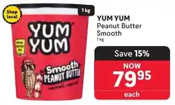 Makro YUM YUM Peanut Butter Smooth offer
