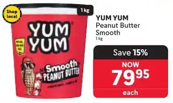 Makro YUM YUM Peanut Butter Smooth offer