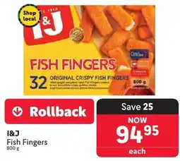 Makro I&J Fish Fingers offer