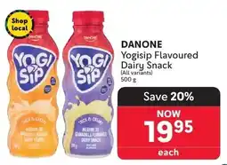 Makro DANONE Yogisip Flavoured Dairy Snack offer