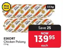 Makro ESKORT Chicken Polony offer