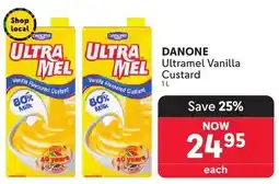 Makro DANONE Ultramel Vanilla Custard offer