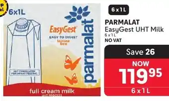 Makro PARMALAT EasyGest UHT Milk offer