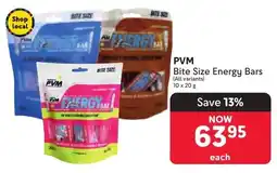 Makro PVM Bite Size Energy Bars offer