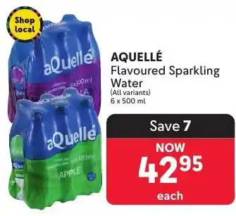 Makro AQUELLÉ Flavoured Sparkling Water offer