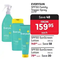 Makro EVERYSUN SPF50 Family Trigger Spray offer