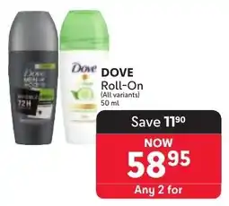 Makro DOVE Roll-On offer