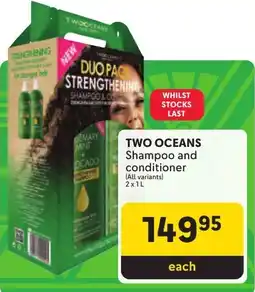 Makro TWO OCEANS Shampoo and conditioner offer